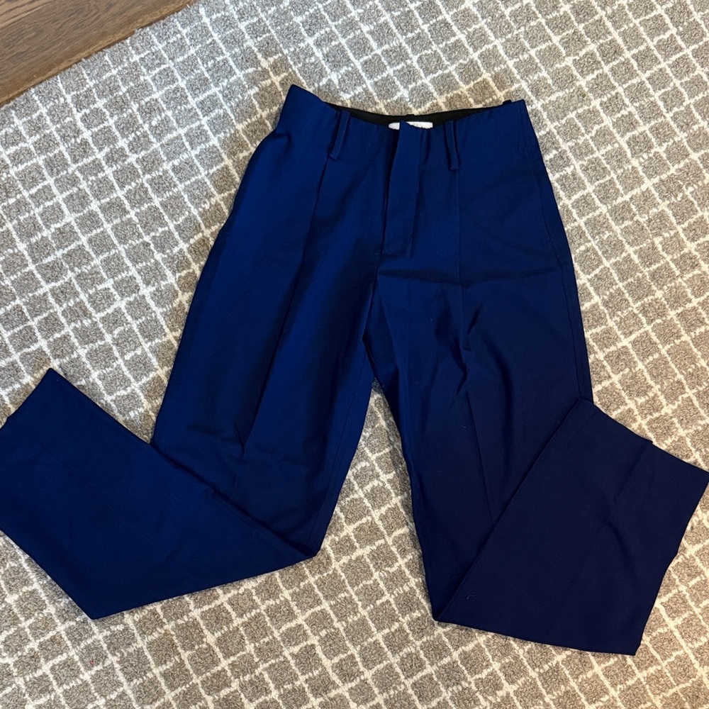 L'Academie Women’s Deep Blue Dress Pants